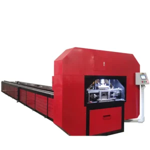 Three-sided punching system for H beam web and flanges