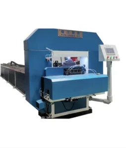 Hydraulic punching machine for tube and profile processing