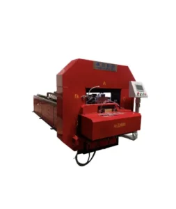 Punching and cutting machine for aluminum profiles
