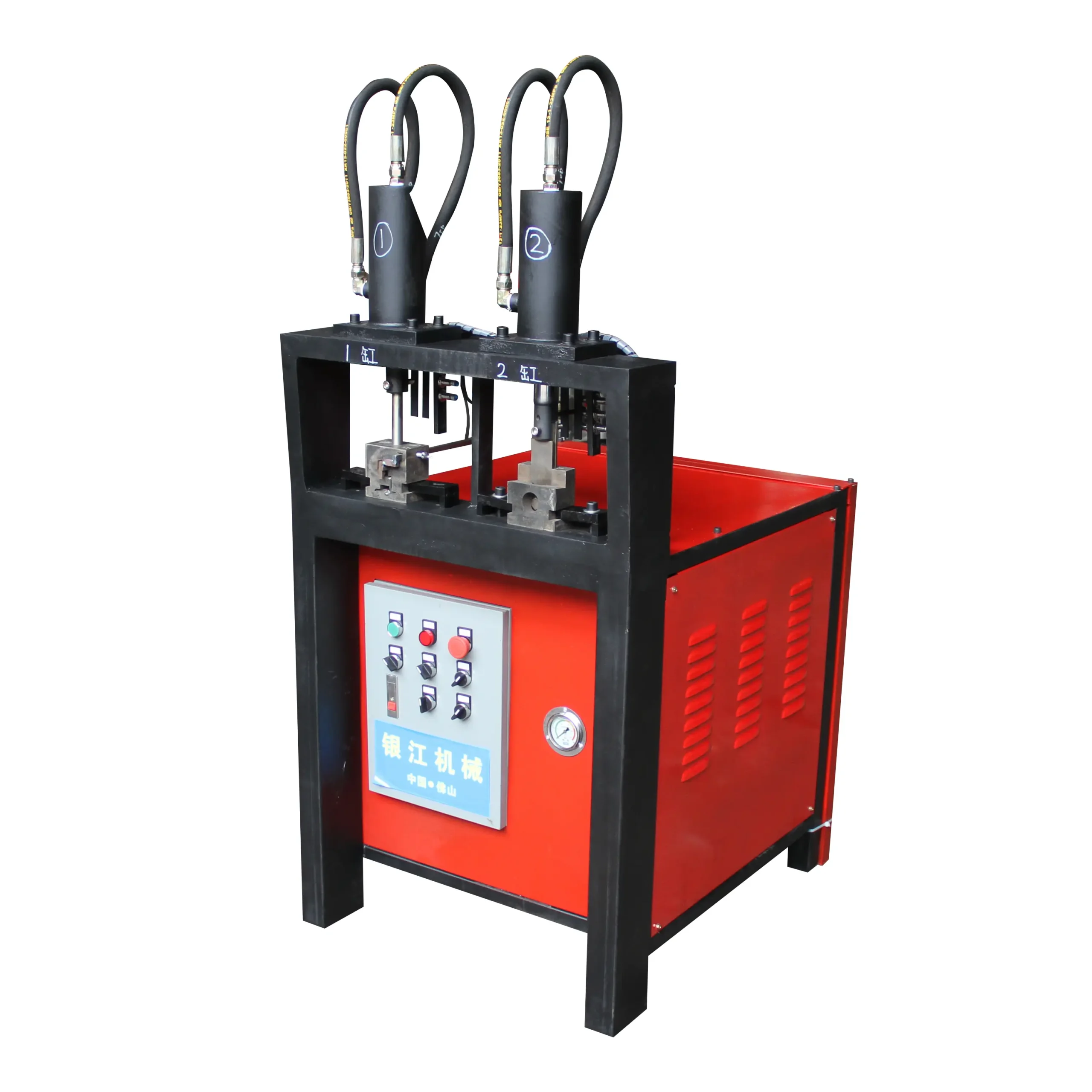Semi-automatic punching and cutting machine