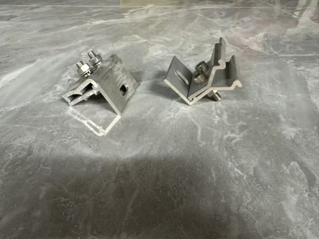 photovoltaic bracket hole punching and slot punching